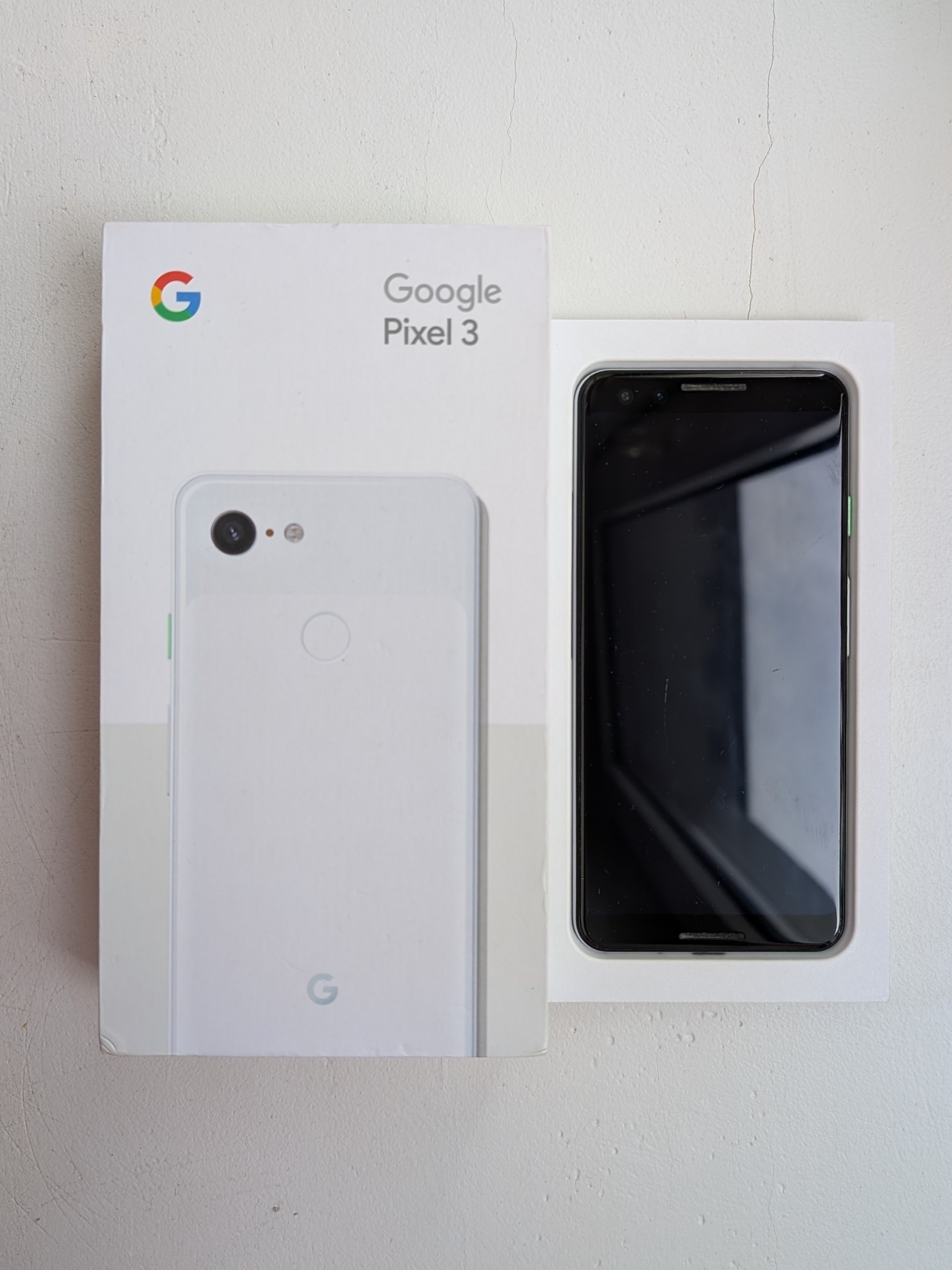 Смартфон Google Pixel 3 Clearly White 4/64 ГБ