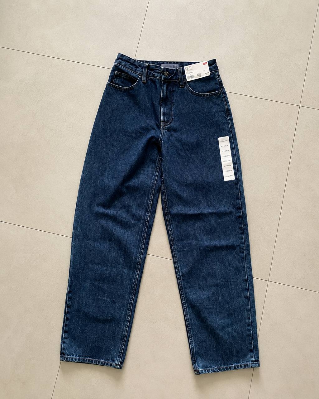 Джинсы Uniqlo JW Anderson синие, размер 23