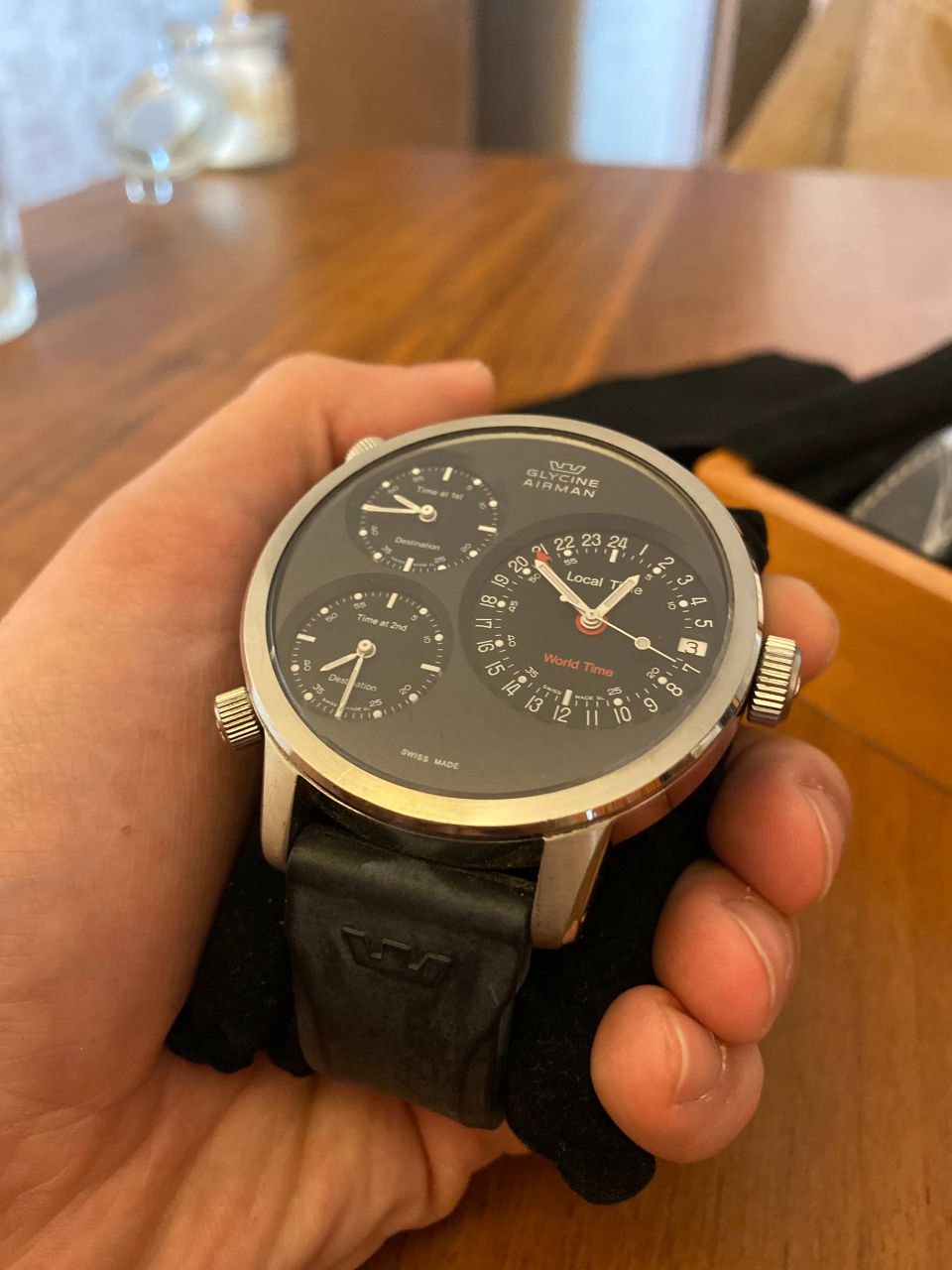Часы Glycin Airman, новые, с сертификатом