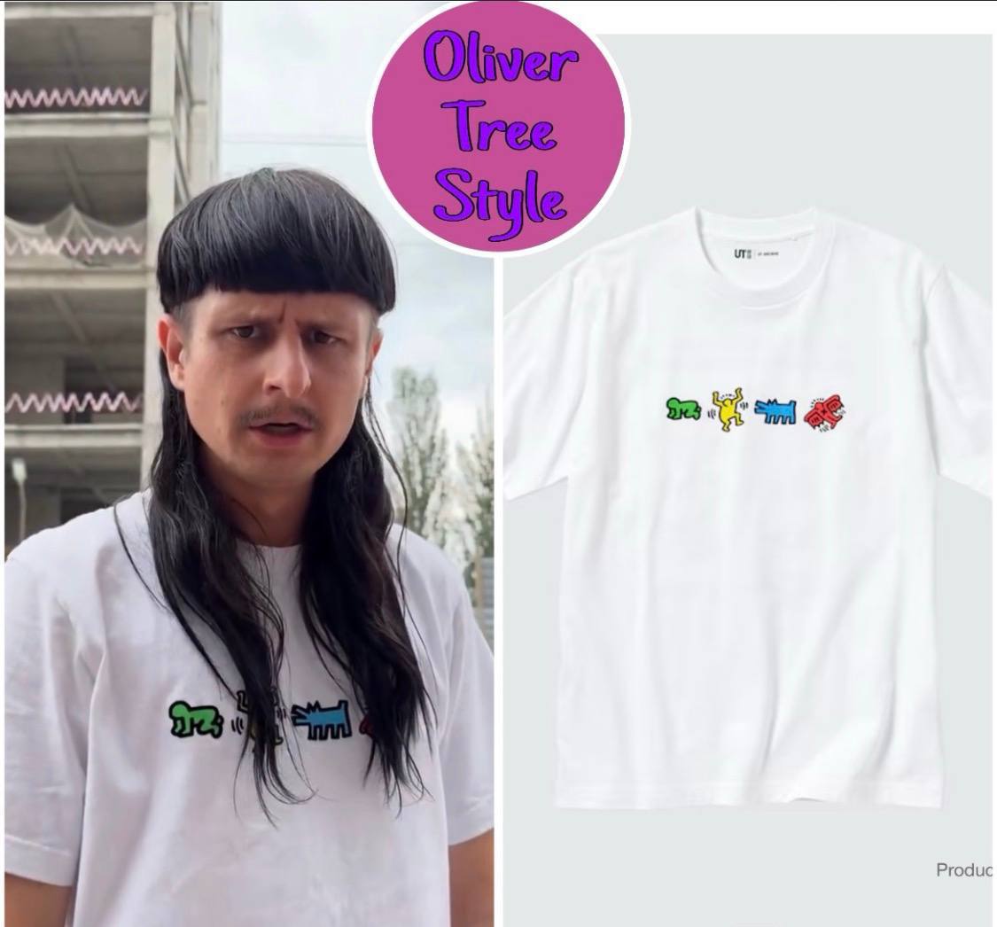 Футболка Uniqlo UT Archive × Keith Haring, XXL
