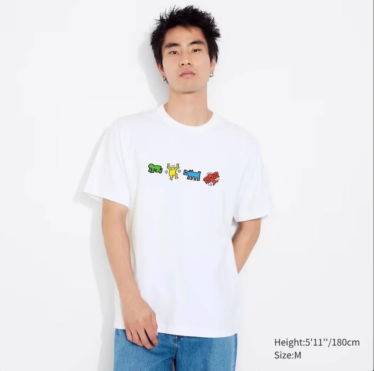 Футболка Uniqlo UT Archive × Keith Haring, XXL