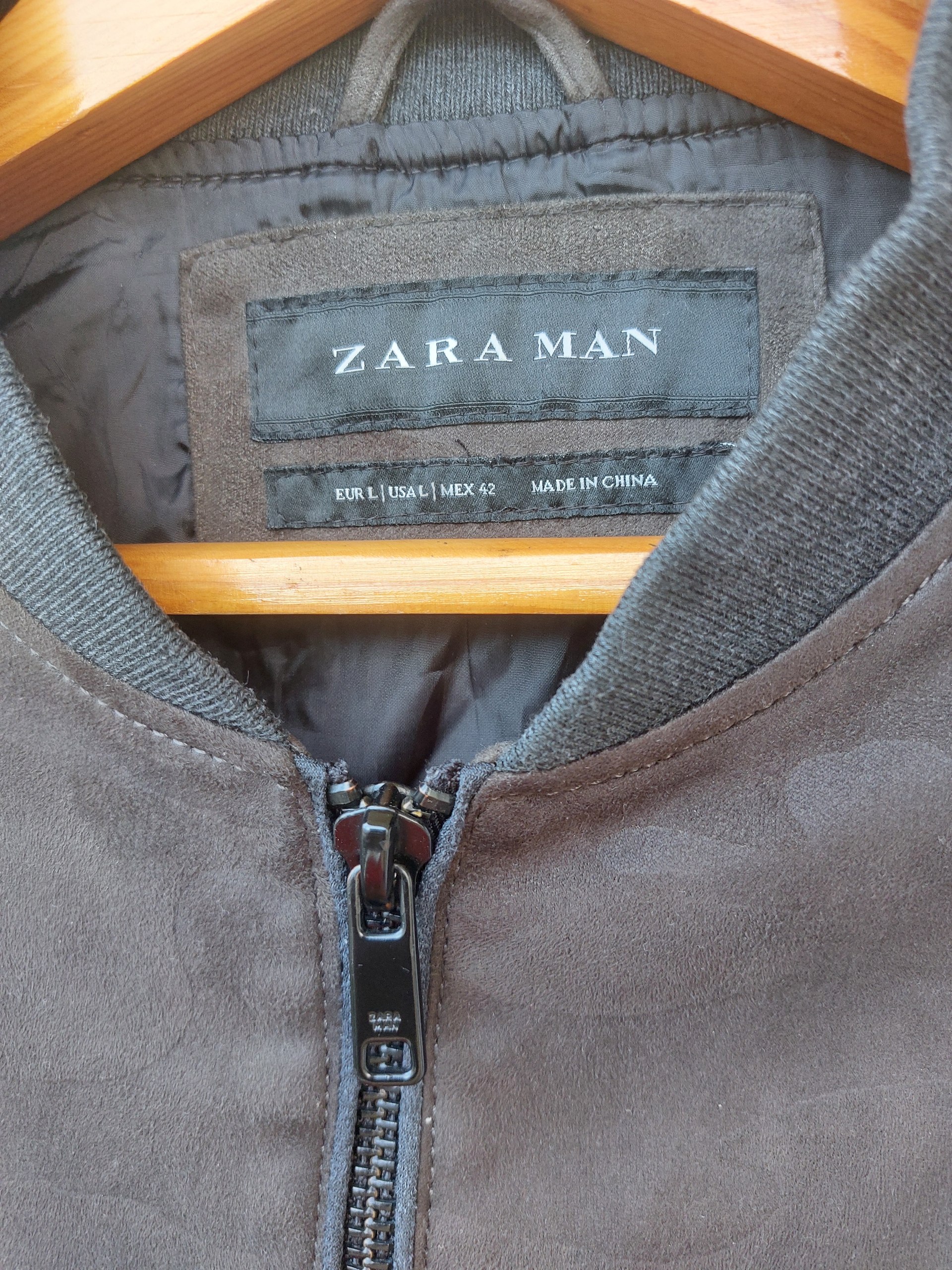 Zara бомбер мужской L
