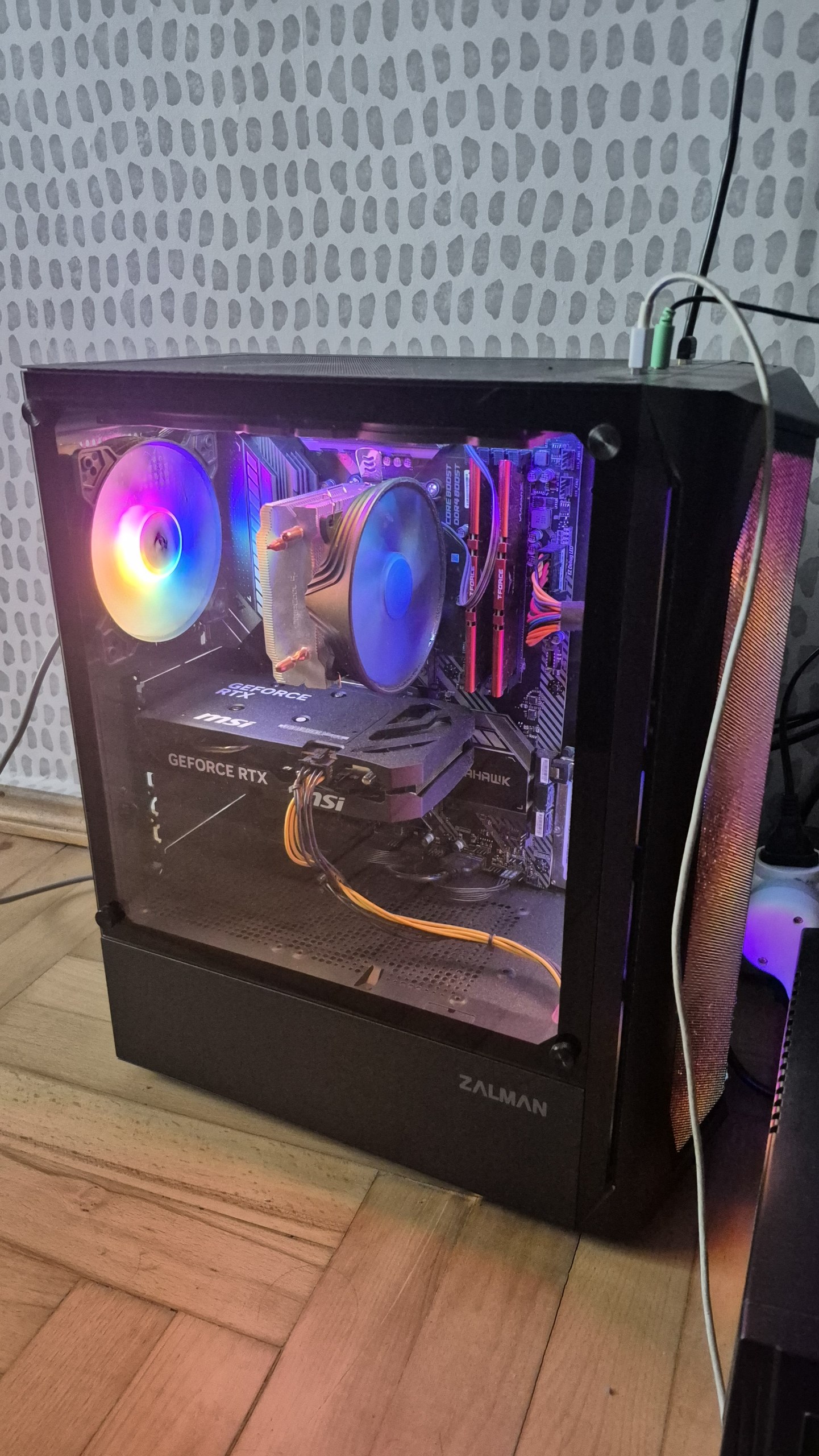 Игровой ПК: Ryzen 5 5600X, MSI RTX 5060, 16GB DDR4, 500GB M.2