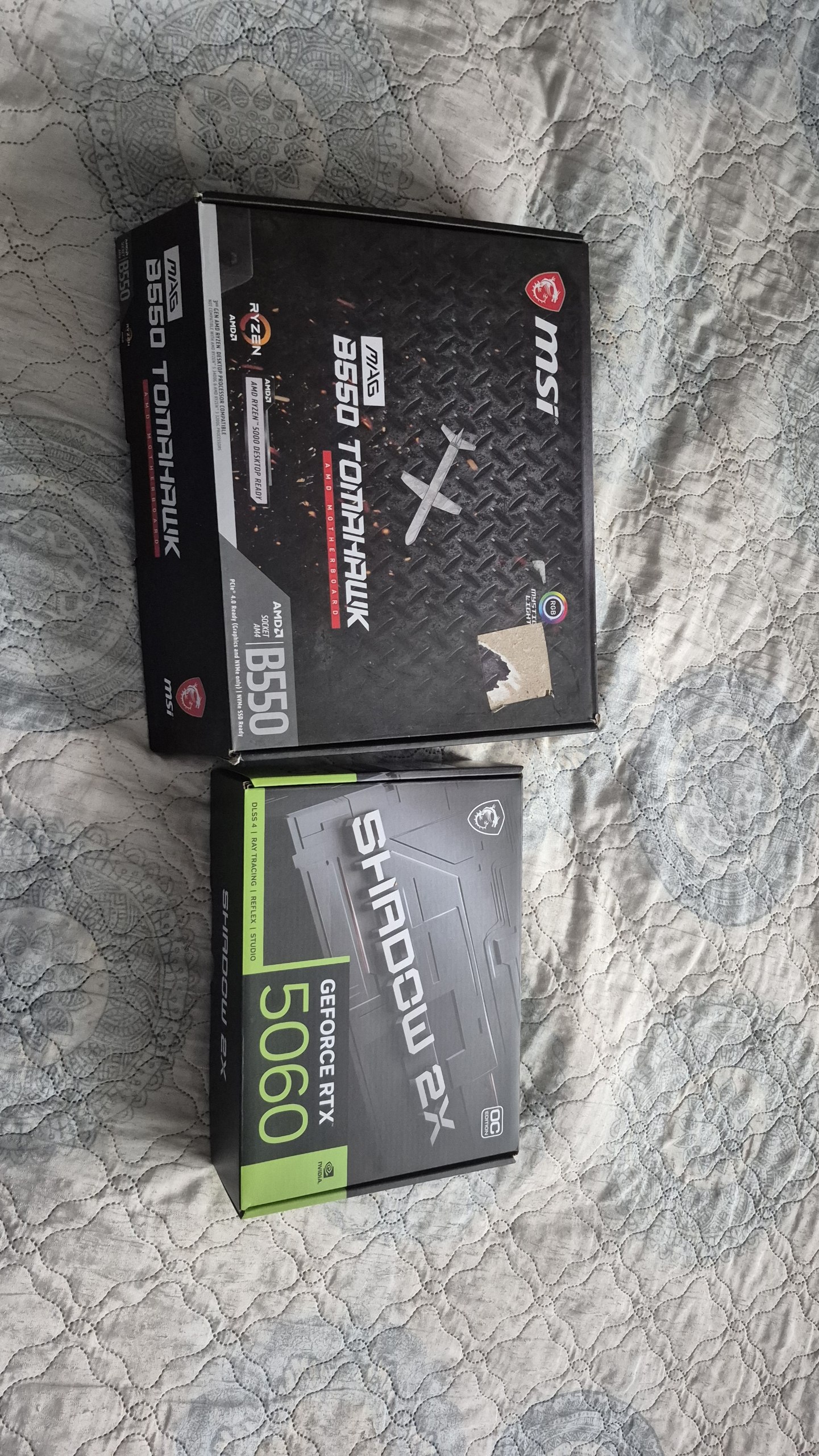 Игровой ПК: Ryzen 5 5600X, MSI RTX 5060, 16GB DDR4, 500GB M.2