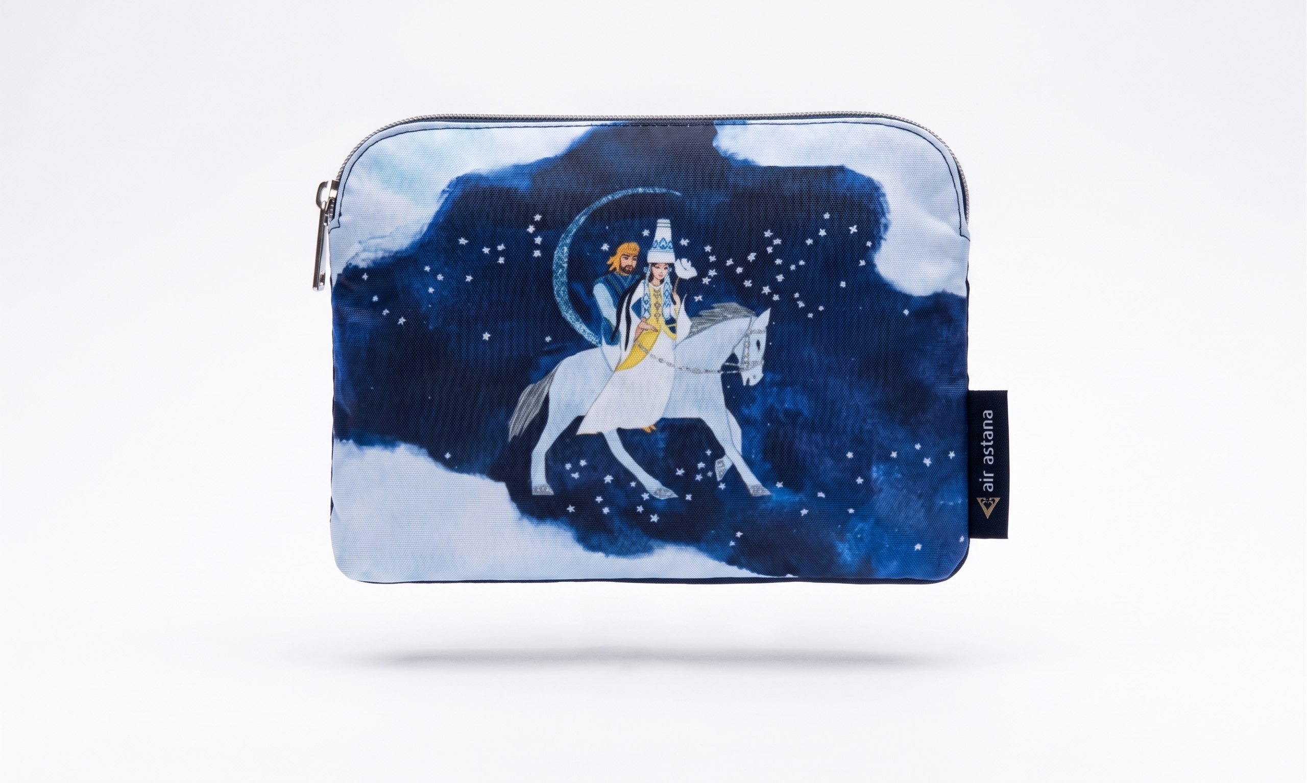 Дорожный набор MOSCHINO, косметичка из кожзама
