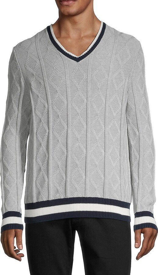 Brooks Brothers Cotton Tennis Sweater, размер M