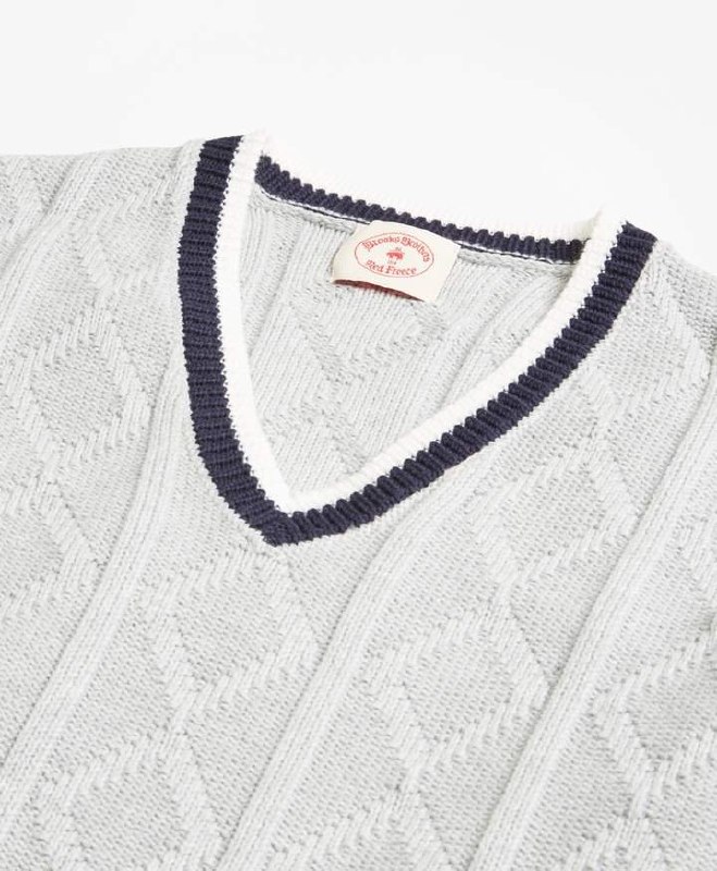 Brooks Brothers Cotton Tennis Sweater, размер M