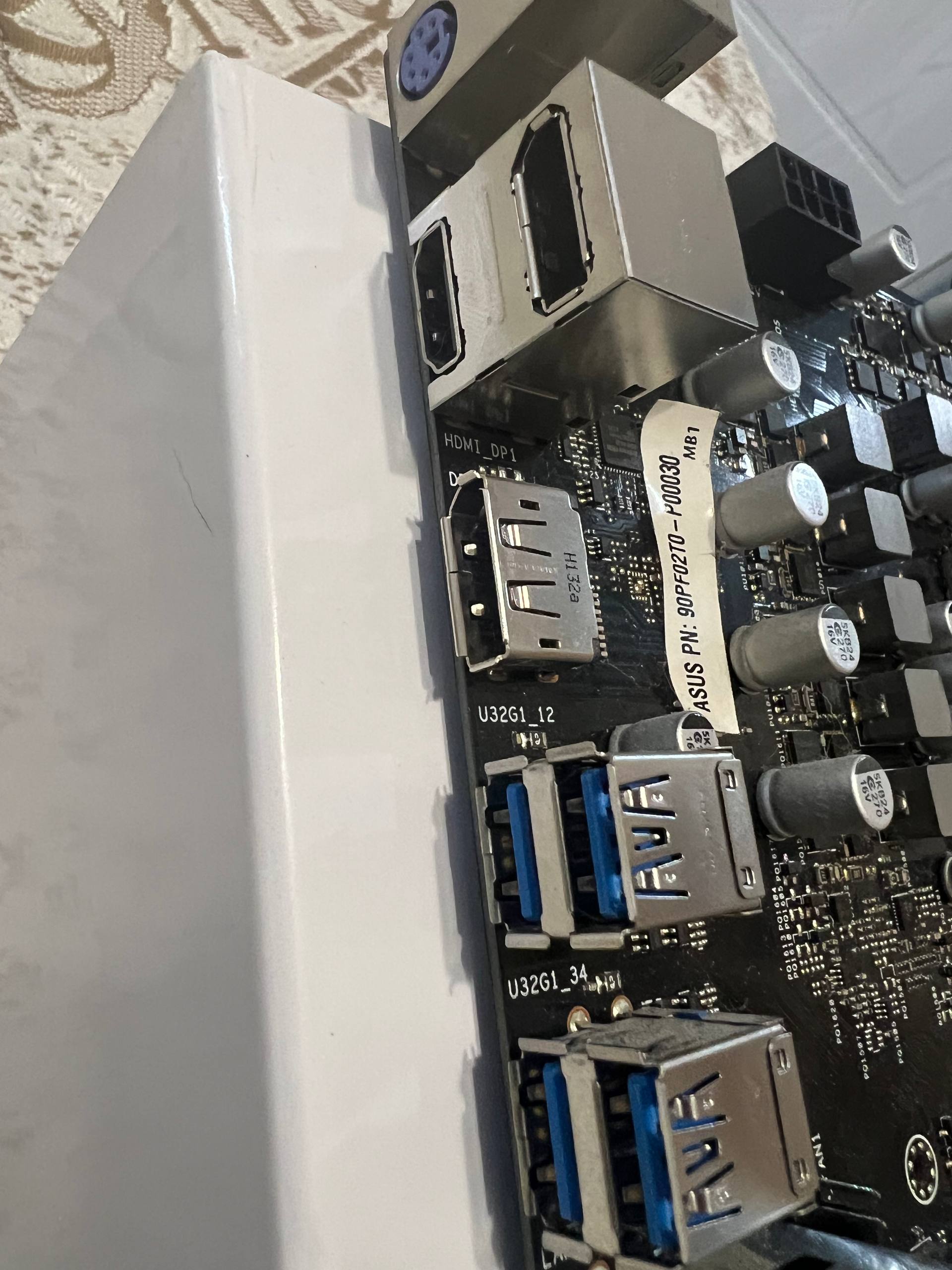 Комплект: Материнская плата ASUS TUF Gaming B460M-PLUS + Блок питания Great Wall