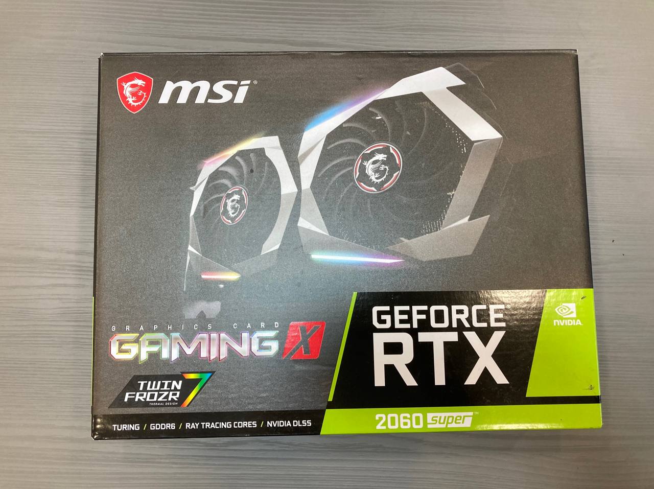 Видеокарта MSI GeForce RTX 2060 SUPER Gaming X 8GB
