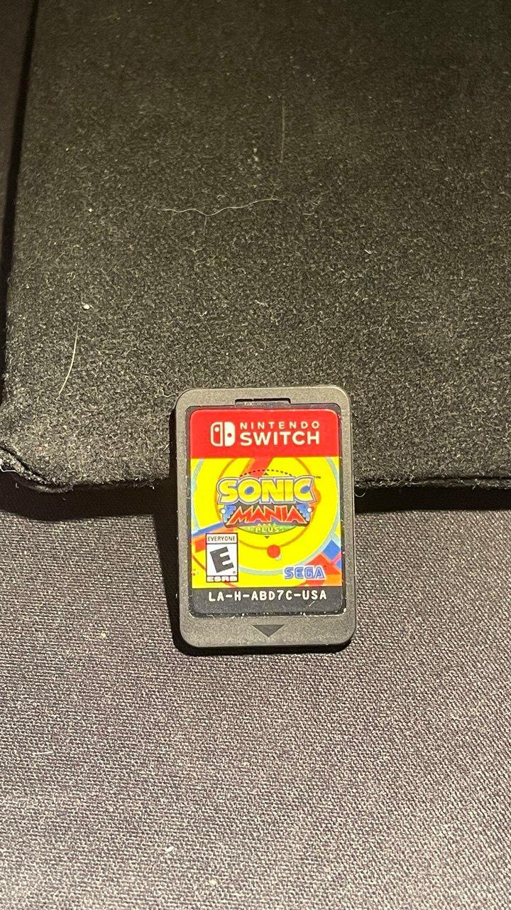 Картридж Sonic Mania для Nintendo Switch