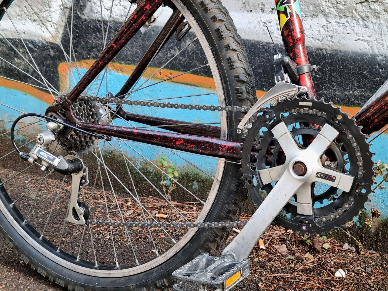 Велосипед 26" с трансмиссией Shimano Altus 3x7