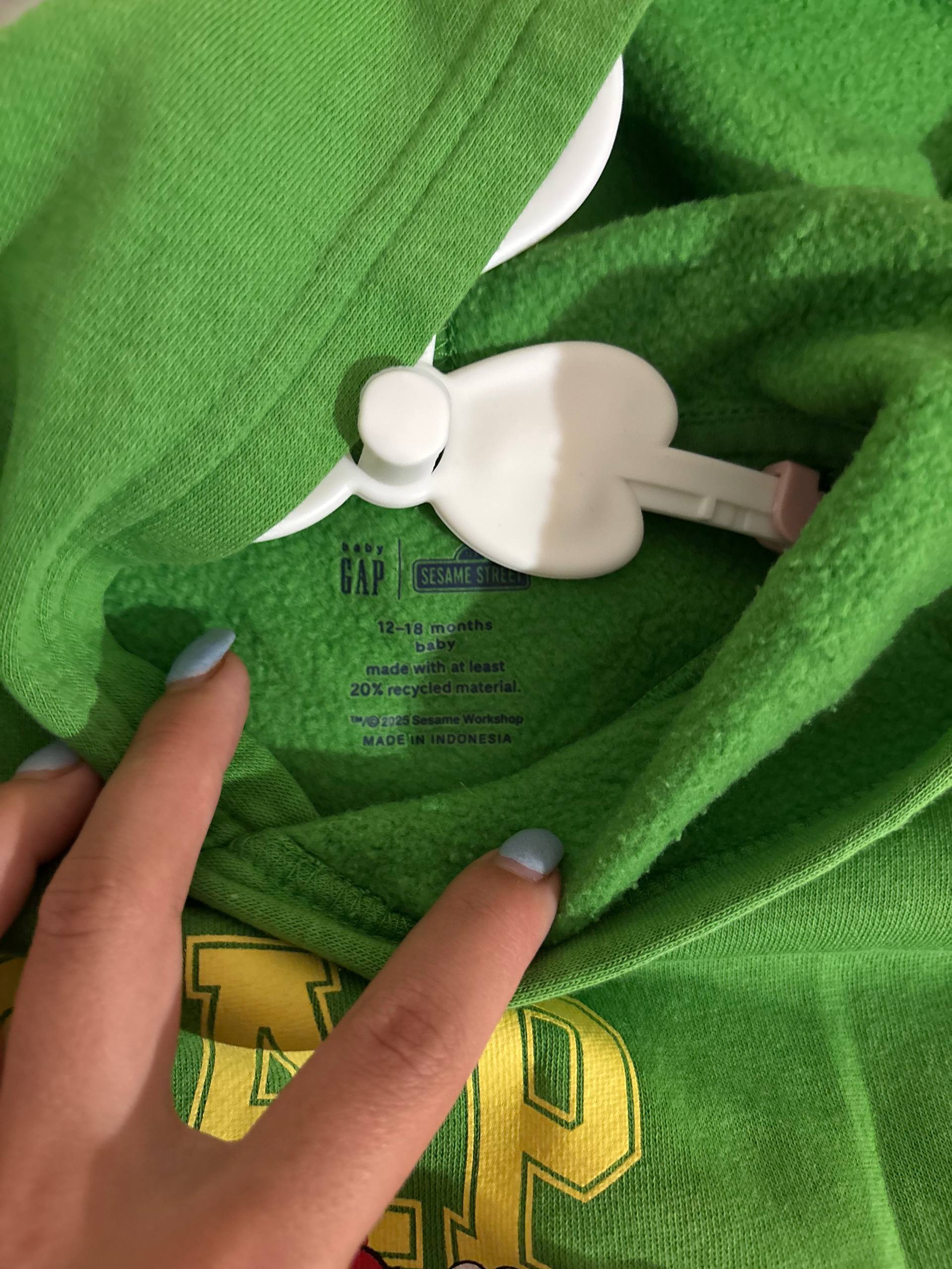 Костюм GAP x Sesame Street (толстовка + брюки), 12-18 мес