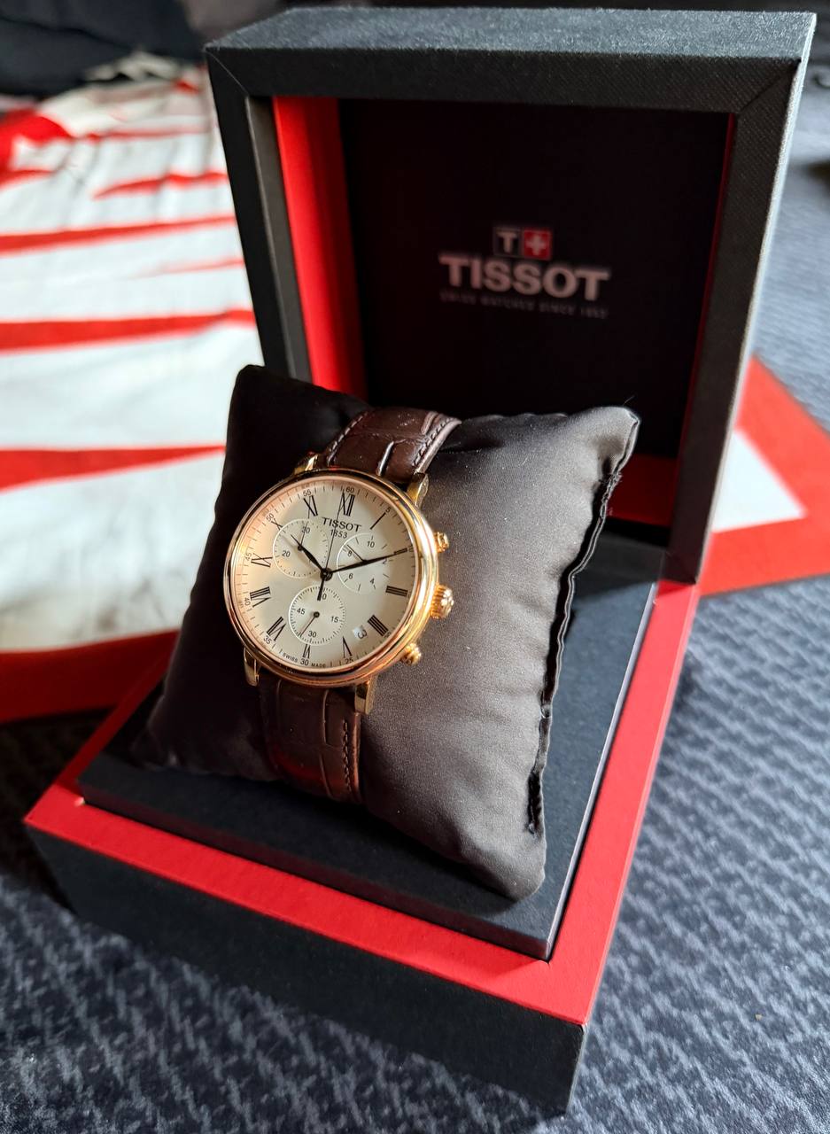 Мужские часы Tissot Carson Premium Chronograph