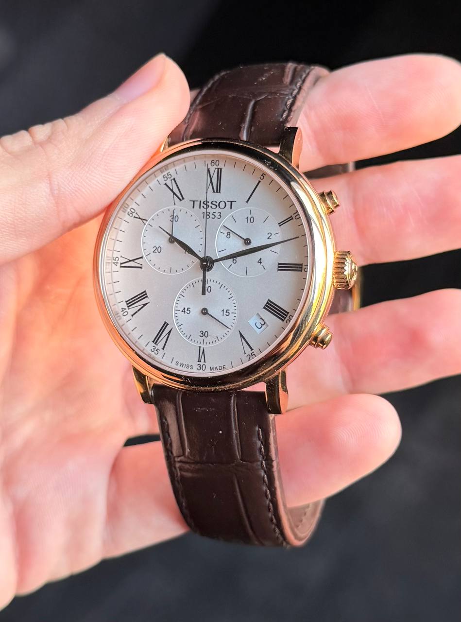 Мужские часы Tissot Carson Premium Chronograph