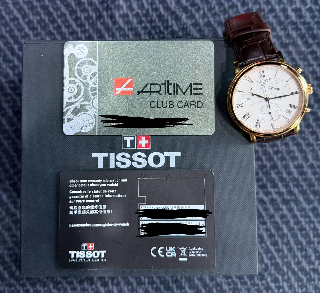Мужские часы Tissot Carson Premium Chronograph