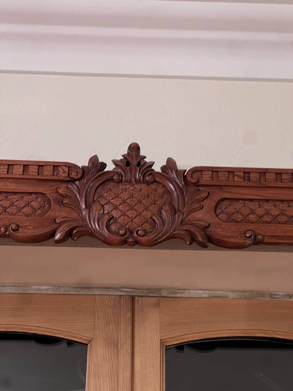 Карнизы для штор из натурального дерева, 7 шт (160 см ×6, 125 см ×1)