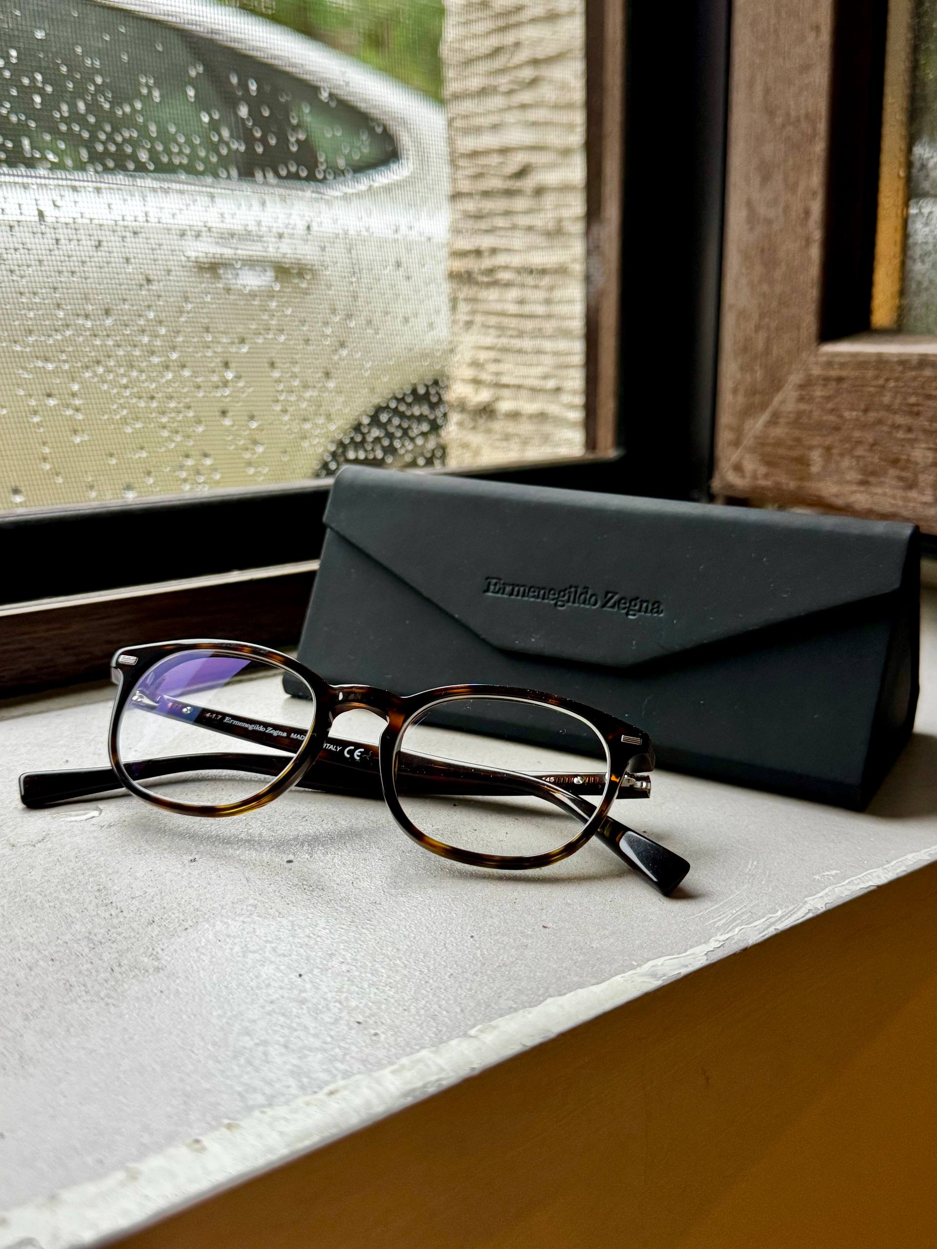Очки Ermenegildo Zegna, диоптрии -3.0, унисекс