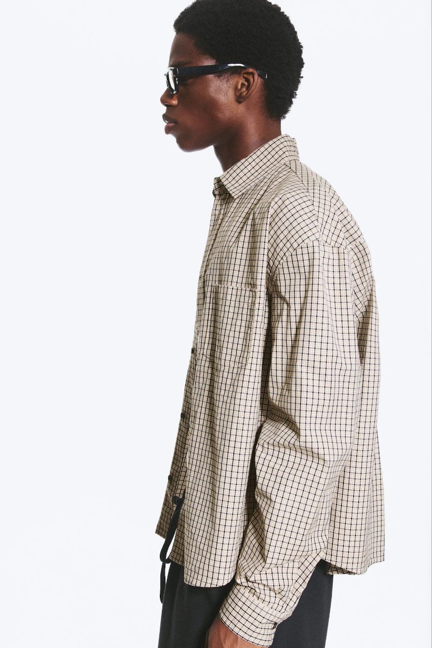 Мужская рубашка Weekday, размер M, oversize
