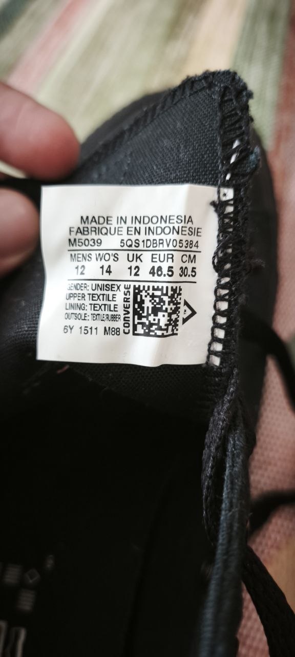 Converse кеды размер 46,5