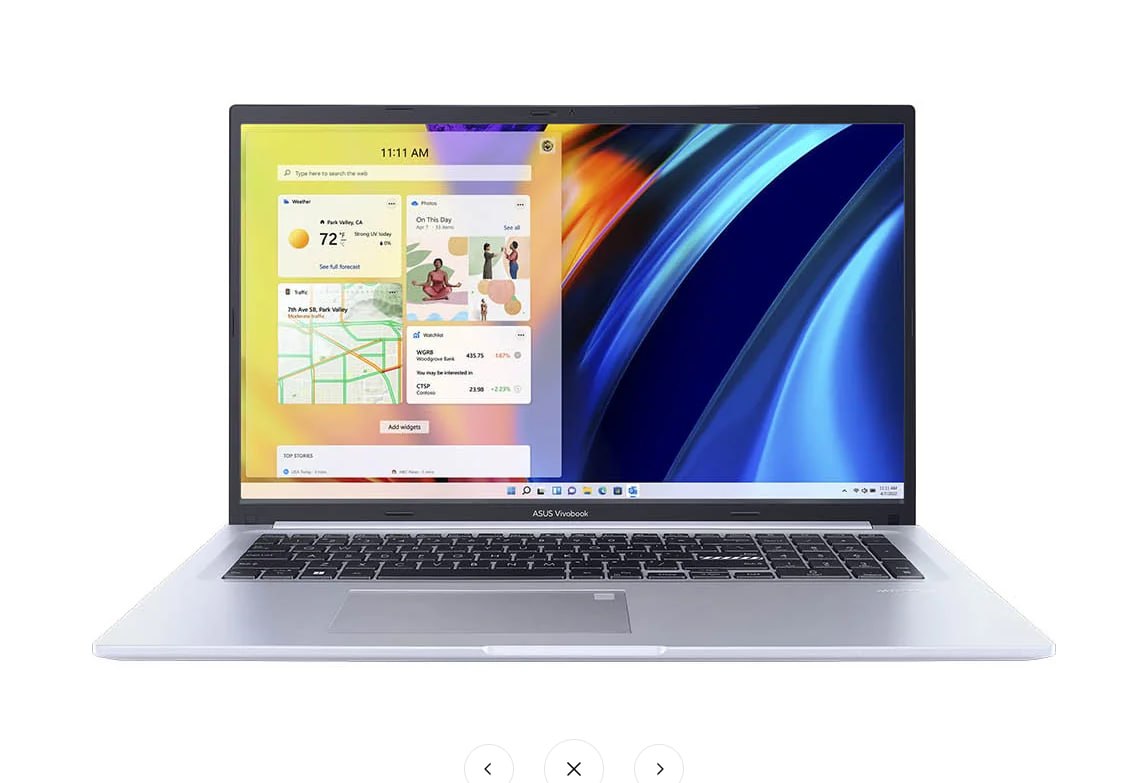 ASUS VivoBook 17 ноутбук (i3-1220P, 8GB, 512GB SSD)