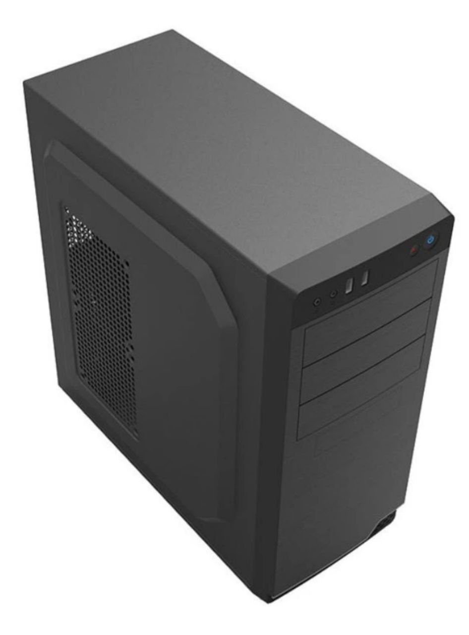 Корпус Sohoo 5916BG 500W с оптическим приводом Asus DRW-24D5MT