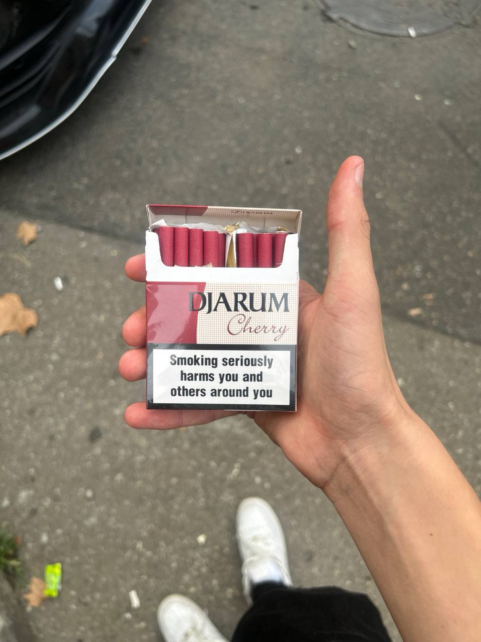 Индонезийские сигареты Djarum, полпачки