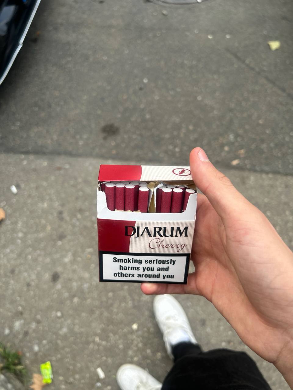 Индонезийские сигареты Djarum, полпачки