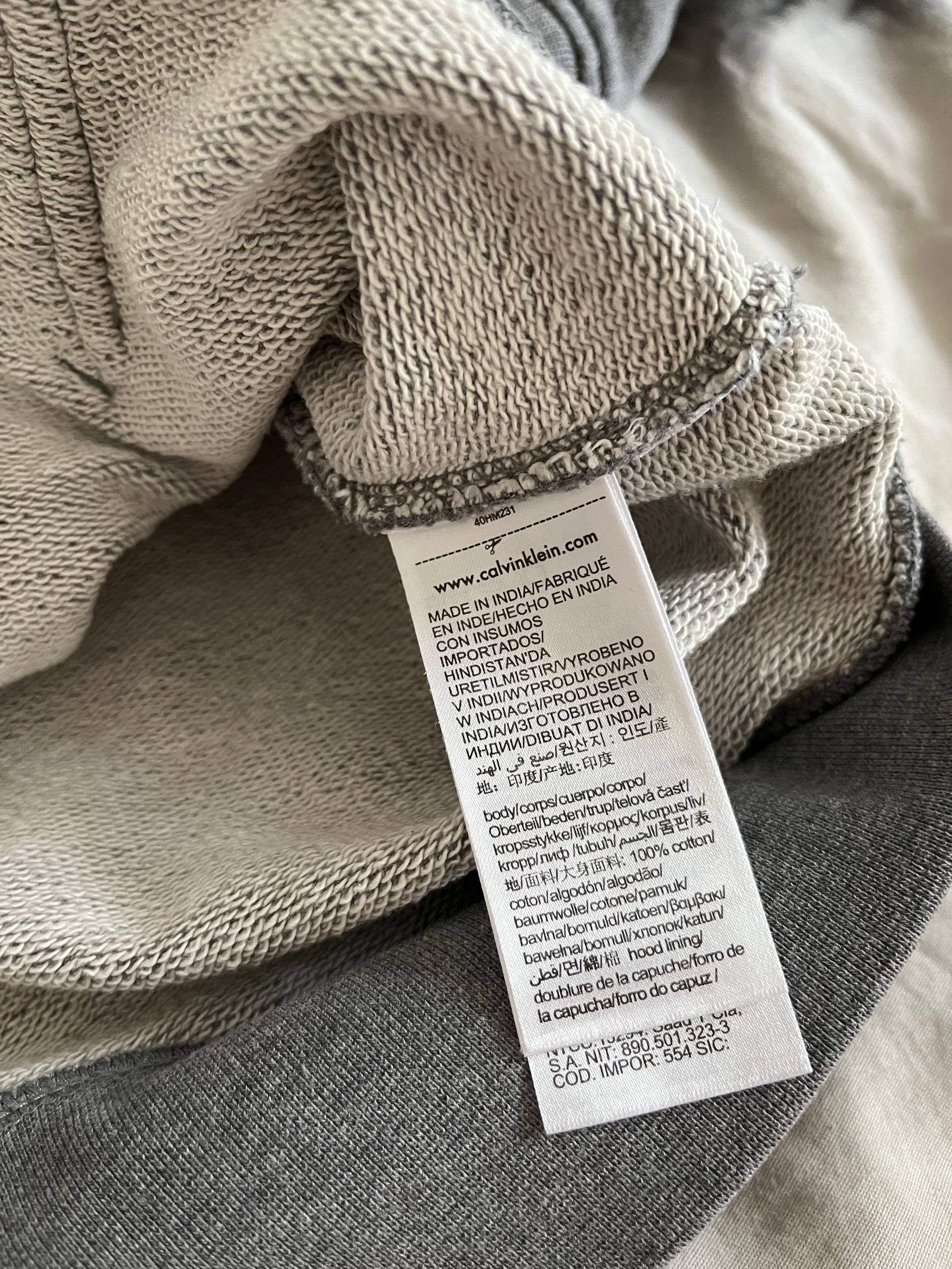 Худи Calvin Klein оверсайз, размер M