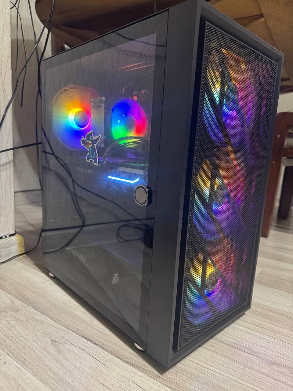 Игровой ПК: Intel Core i5-12400F, Palit RTX 4060 8GB, 16GB DDR4, 512GB SSD
