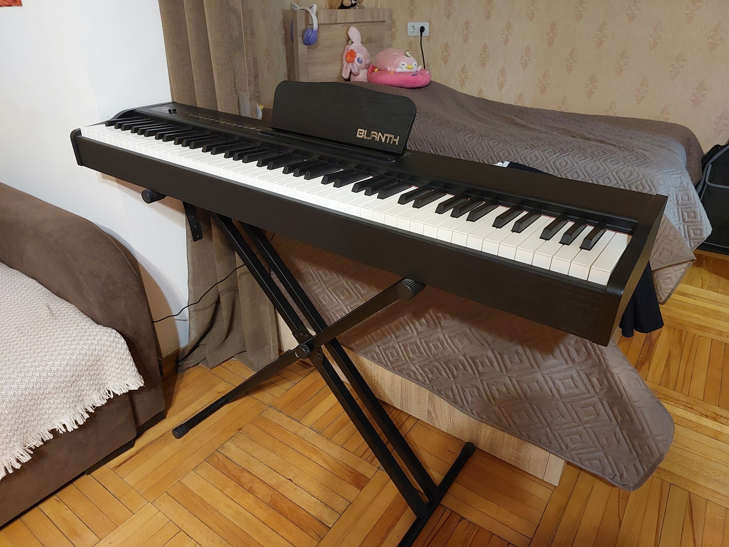 Цифровое фортепиано Blanth BL 150 BK с подставкой