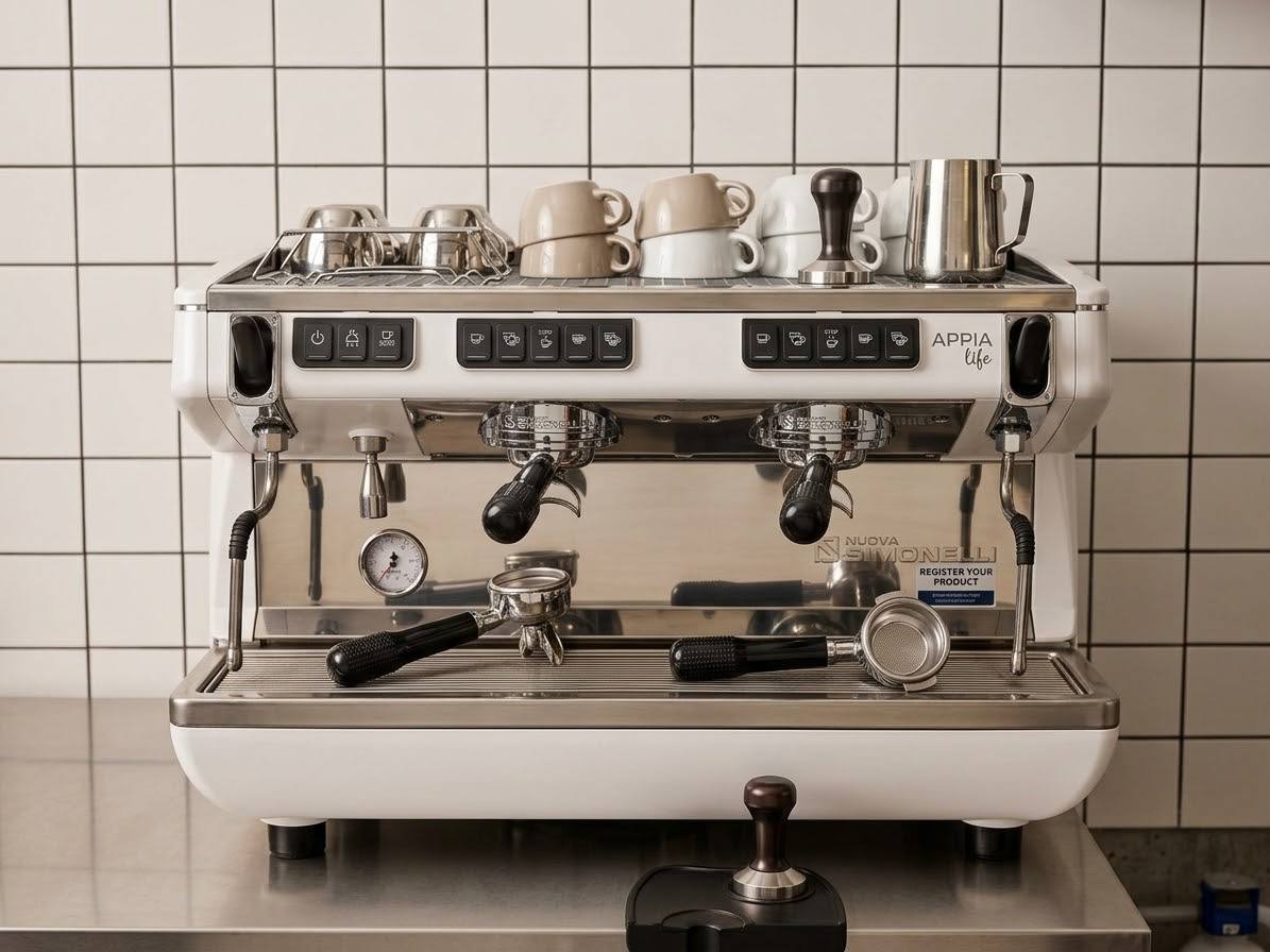 Профессиональная кофемашина Nuova Simonelli Appia II Life, 2 группы