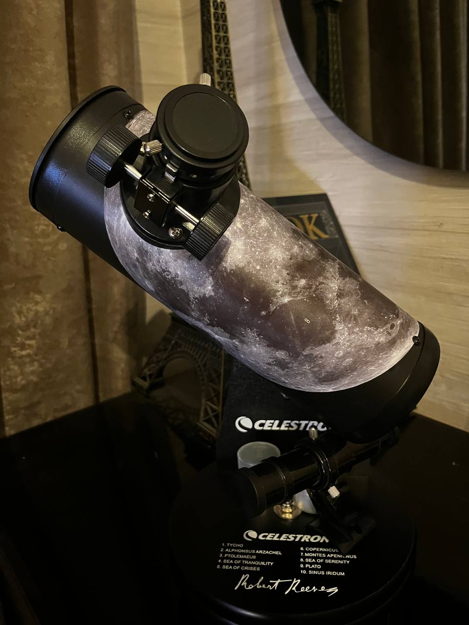 Настольный телескоп Celestron FirstScope Moon Signature Series 76 мм