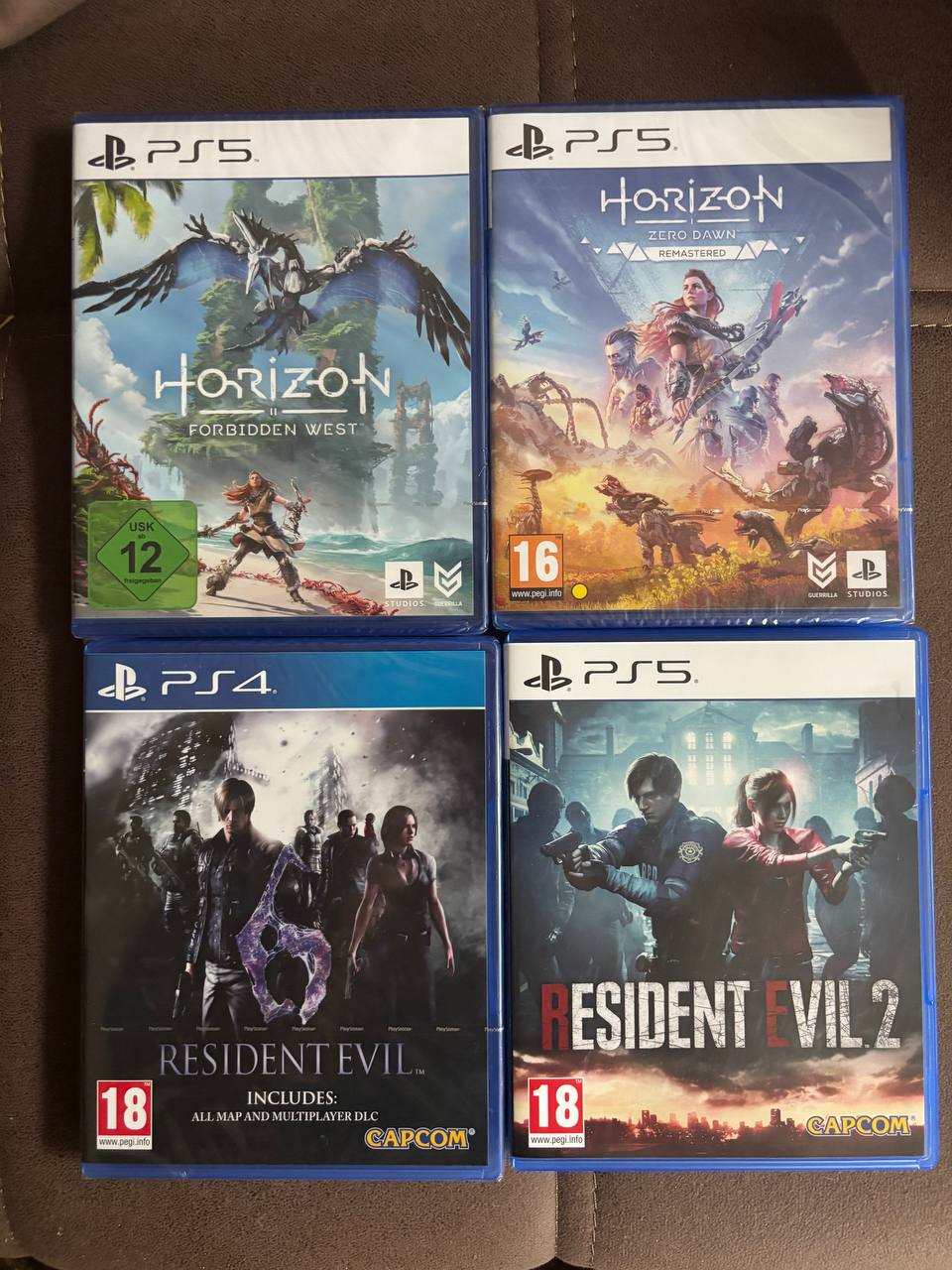 Диски для PlayStation 5 и PlayStation 4