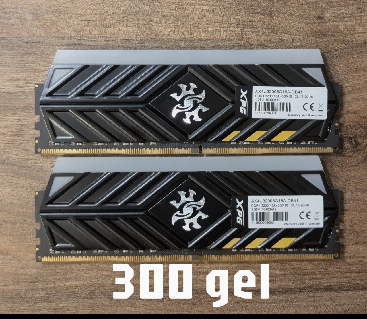 Оперативная память DDR4 XPG SPECTRIX x TUF GAMING ALLIANCE RGB 16GB (2x8) 3200MH