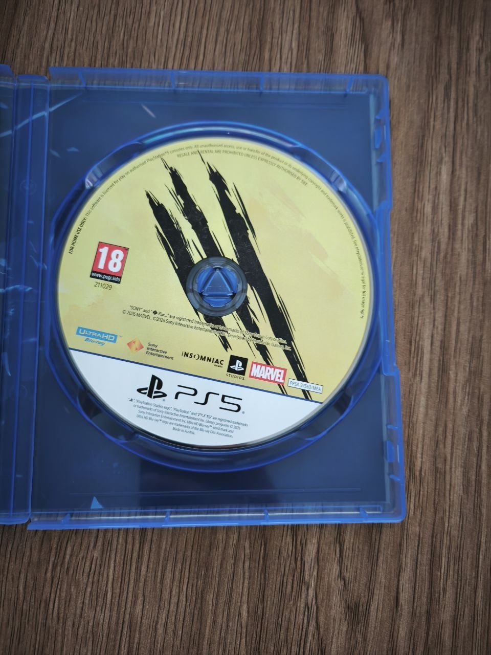 Marvel's Wolverine PS5 (диск)