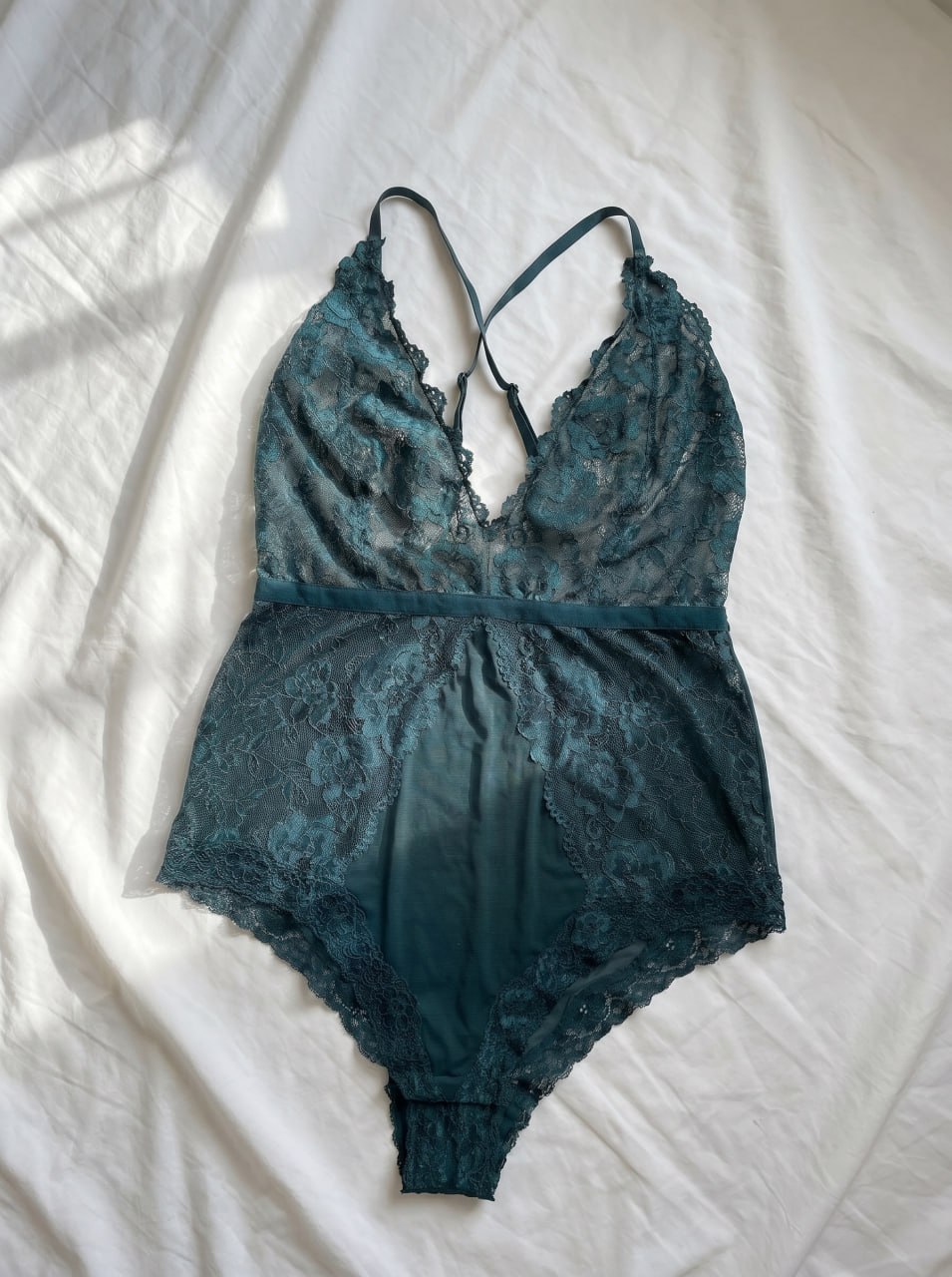 Боди H&M изумрудное, размер M