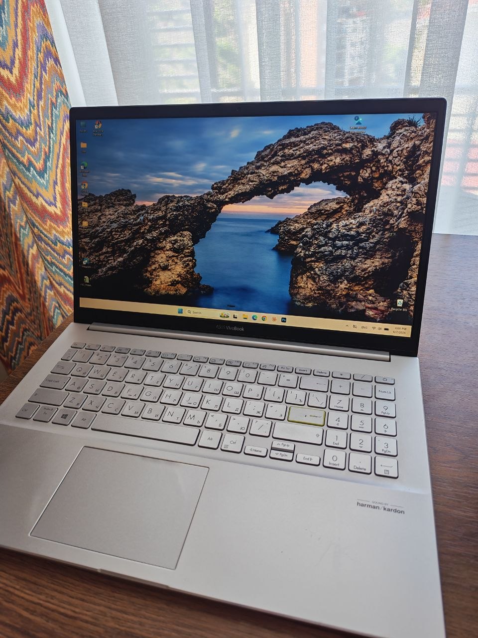 Ноутбук ASUS VivoBook 15 M533I, Ryzen 7, 16GB RAM, 238GB SSD