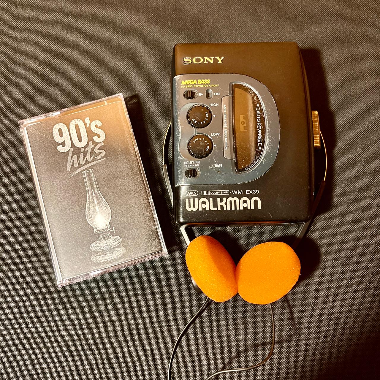 Sony Walkman WM-EX170 кассетный плеер, темно-синий