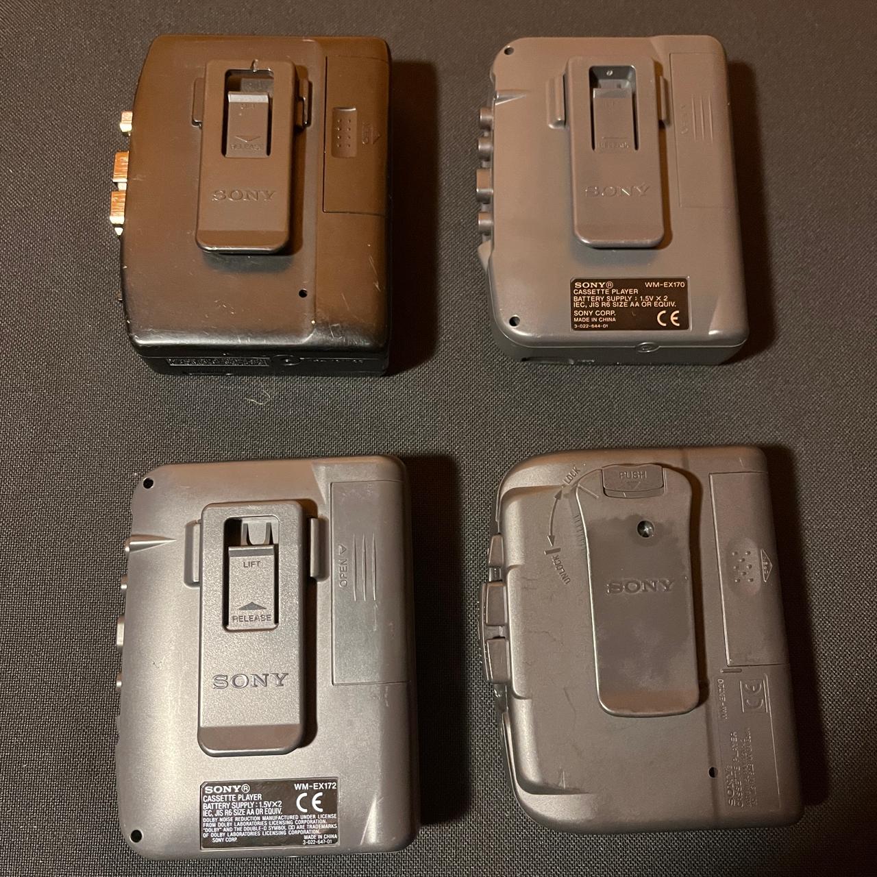 Sony Walkman WM-EX170 кассетный плеер, темно-синий