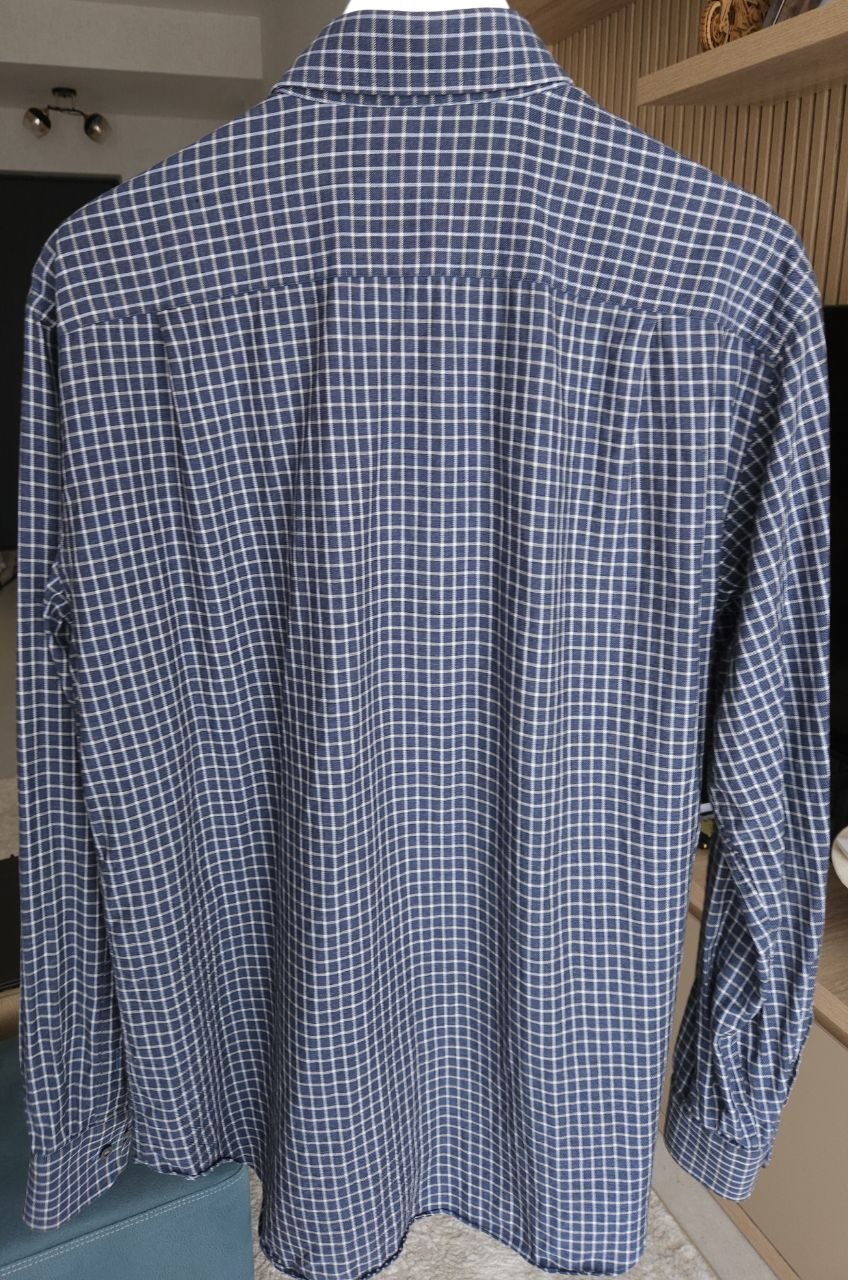 Рубашка Brioni, 100% хлопок, Made in Italy, размер III (M–L)