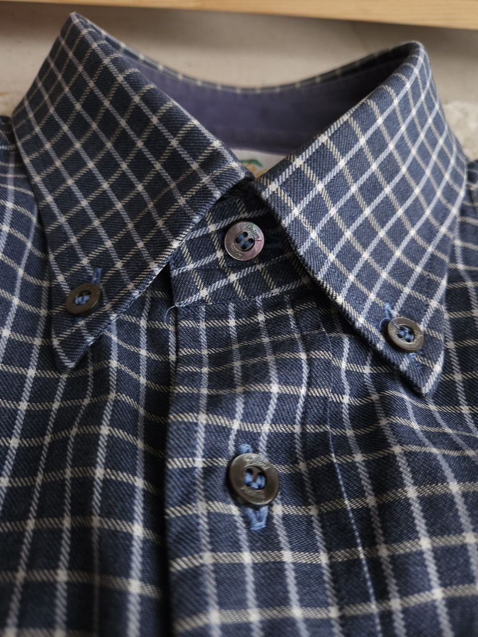 Рубашка Brioni, 100% хлопок, Made in Italy, размер III (M–L)