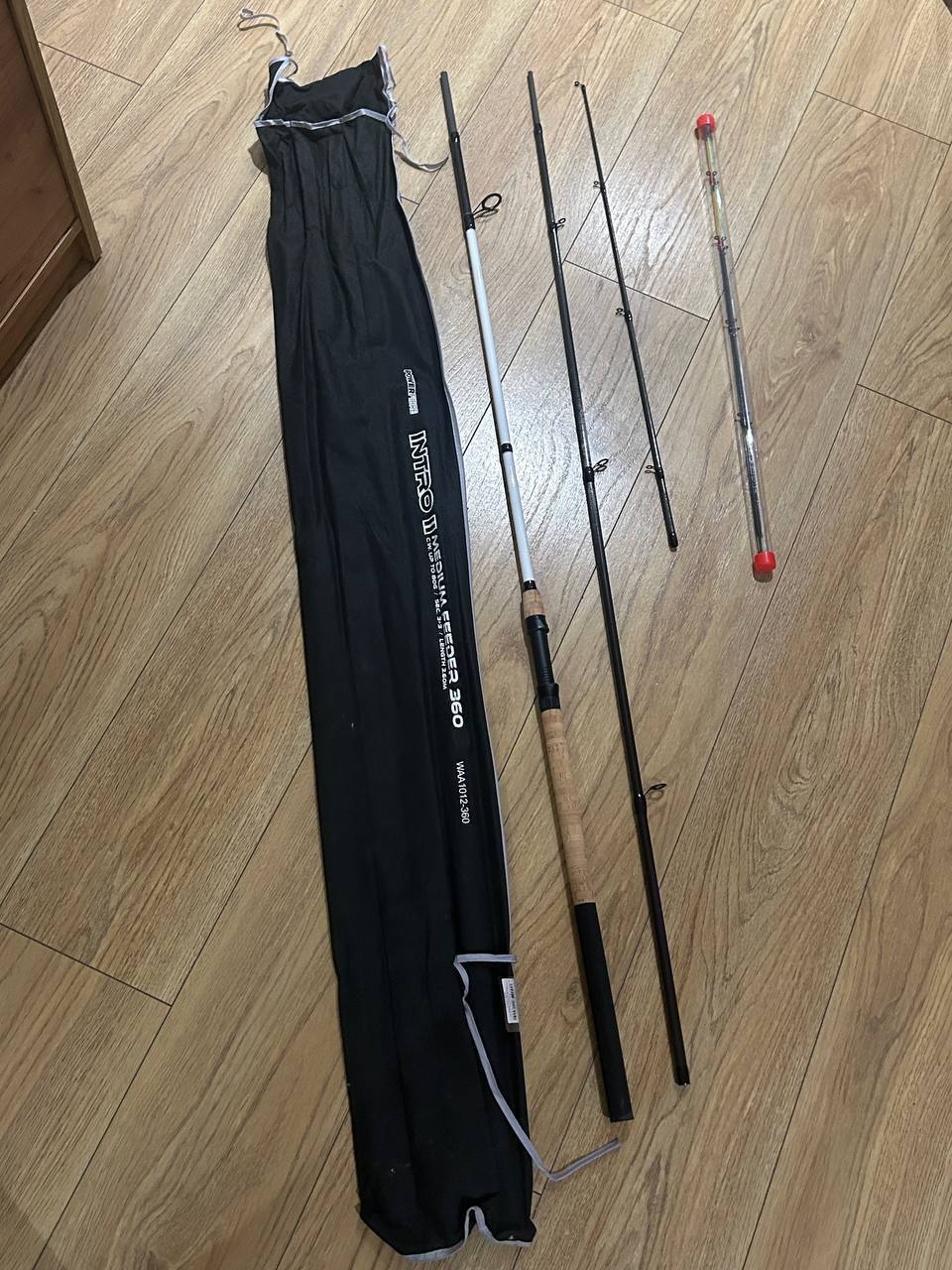 Фидерный комплект Mikado Intro II Medium Feeder 360 + катушка Kaida Amunk 4500