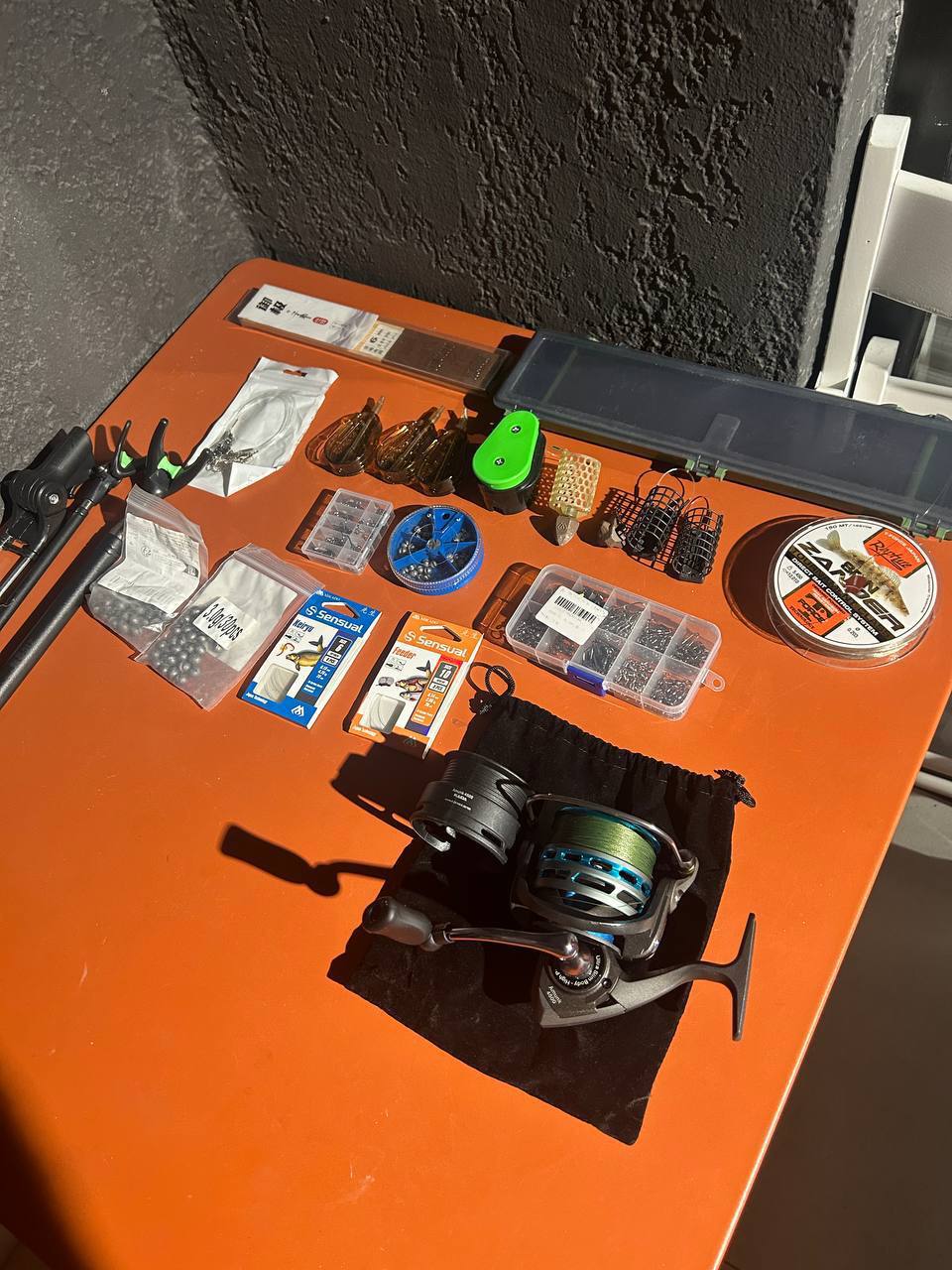 Фидерный комплект Mikado Intro II Medium Feeder 360 + катушка Kaida Amunk 4500
