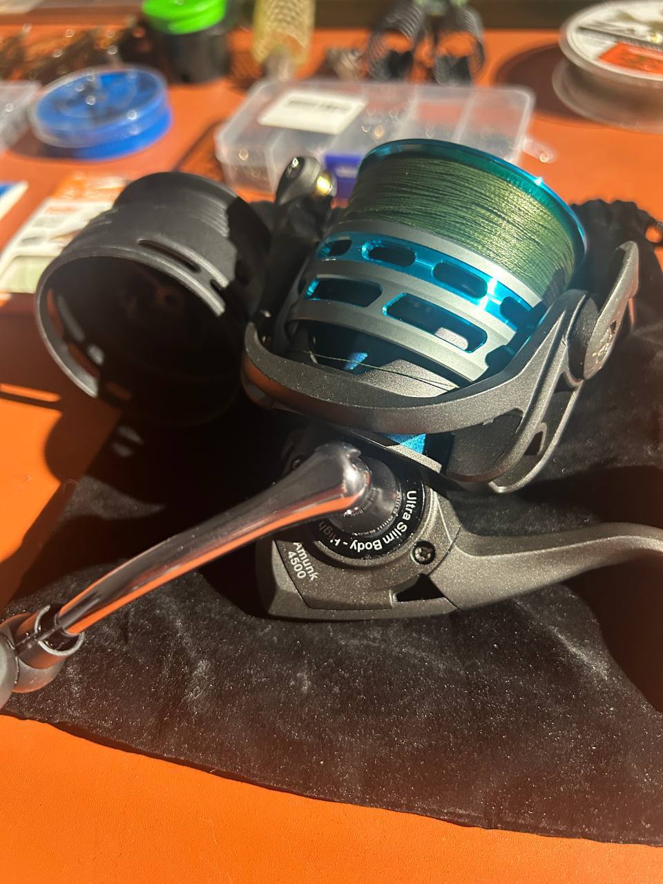Фидерный комплект Mikado Intro II Medium Feeder 360 + катушка Kaida Amunk 4500