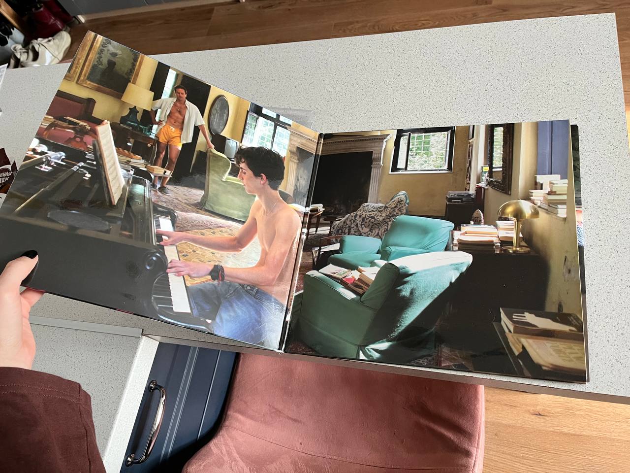 Виниловая пластинка — саундтрек Call Me by Your Name (с постером)