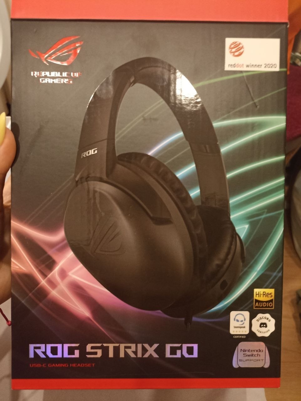 Наушники ROG проводные
