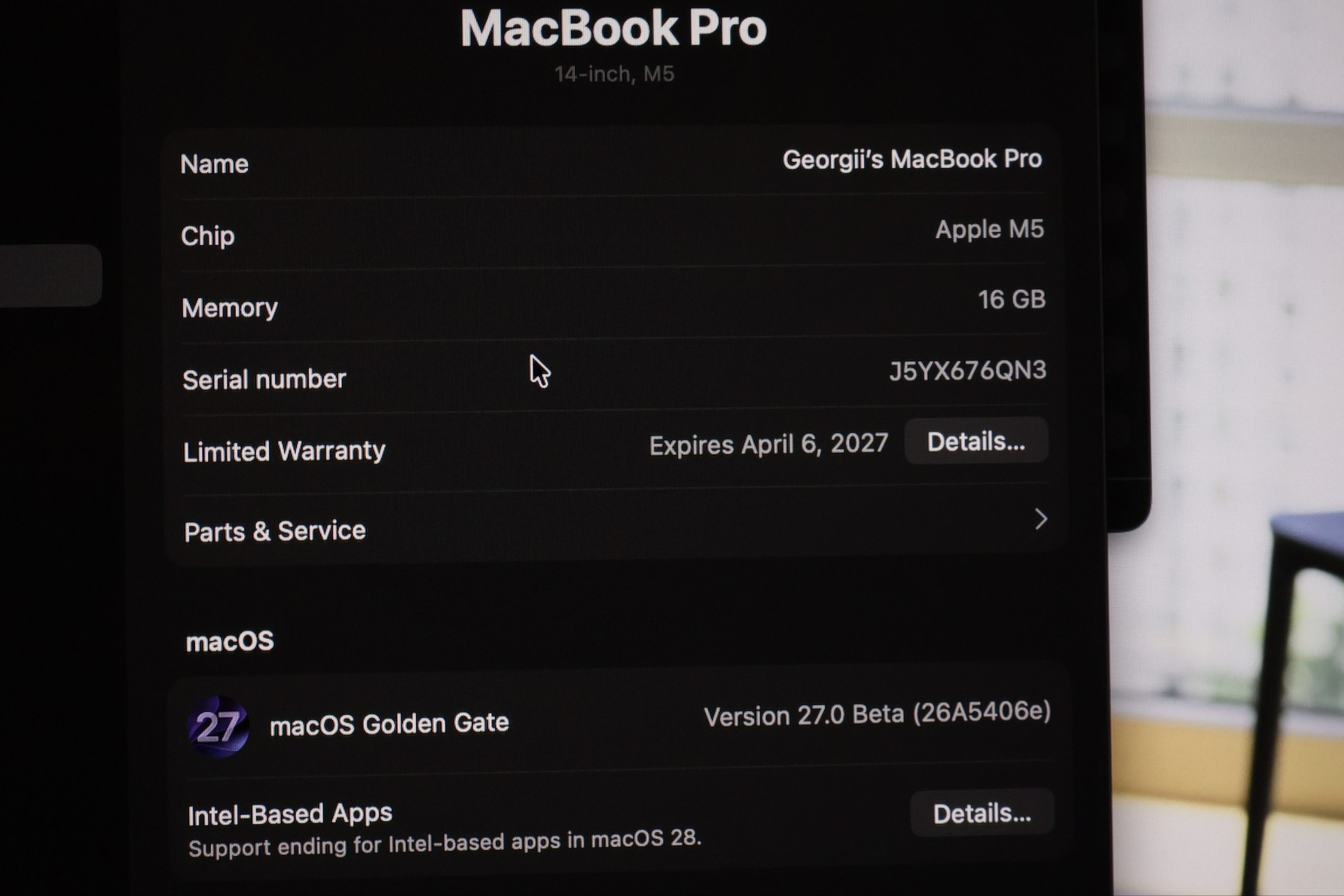 MacBook Pro M5