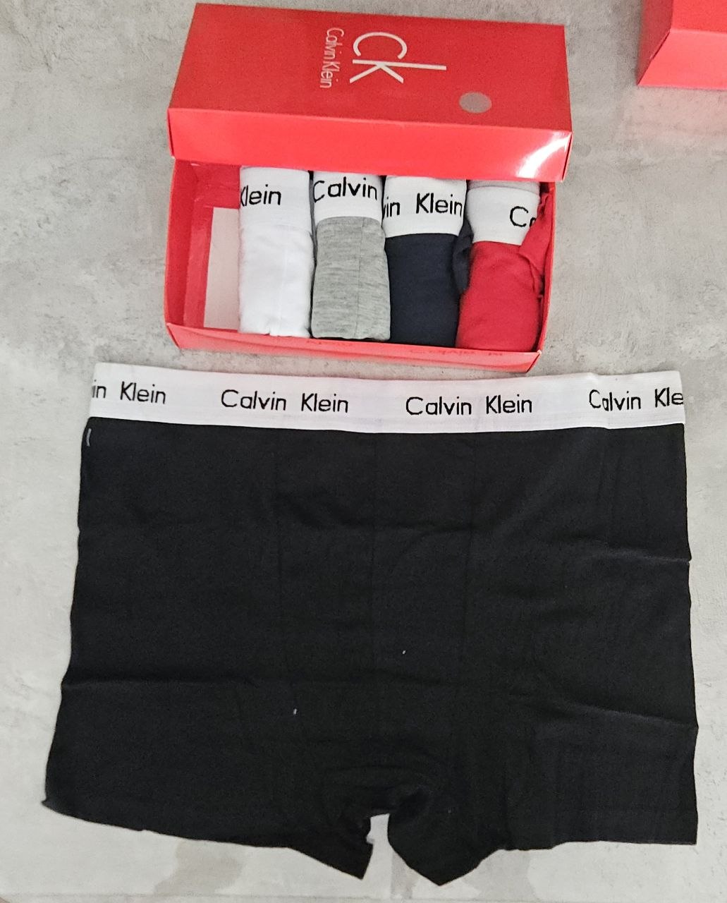 Calvin Klein набор мужских боксеров 5 шт, размер XXL