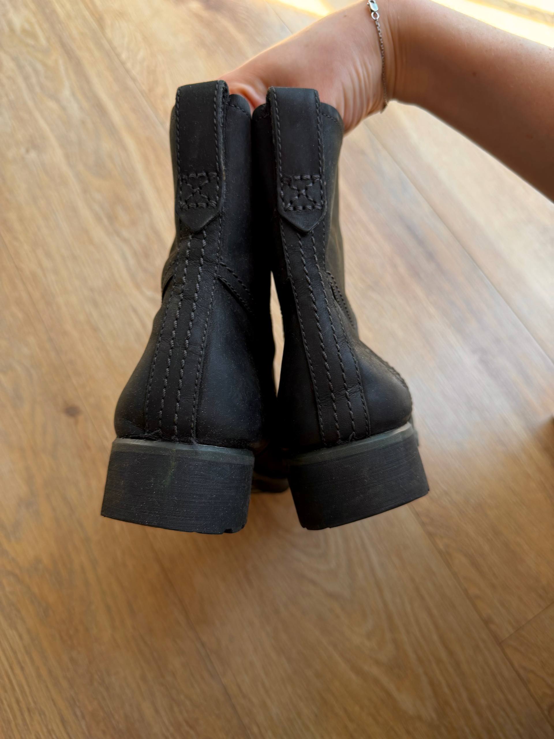 Ботинки полусапоги Timberland нубук EU38
