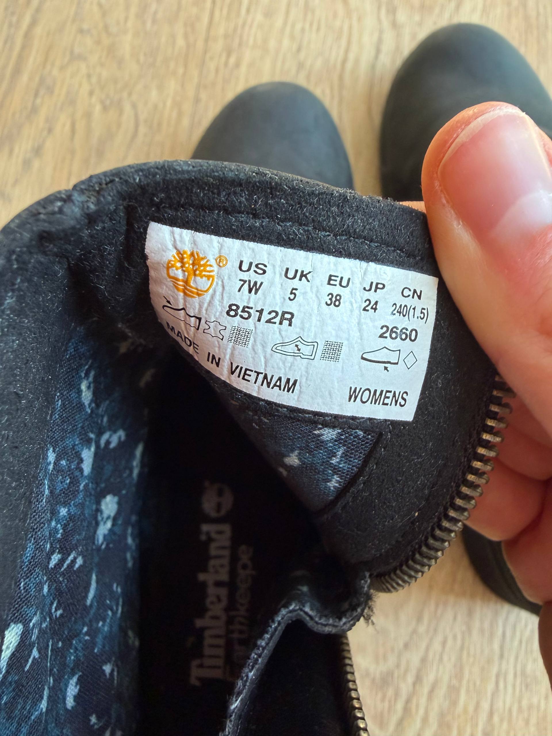 Ботинки полусапоги Timberland нубук EU38